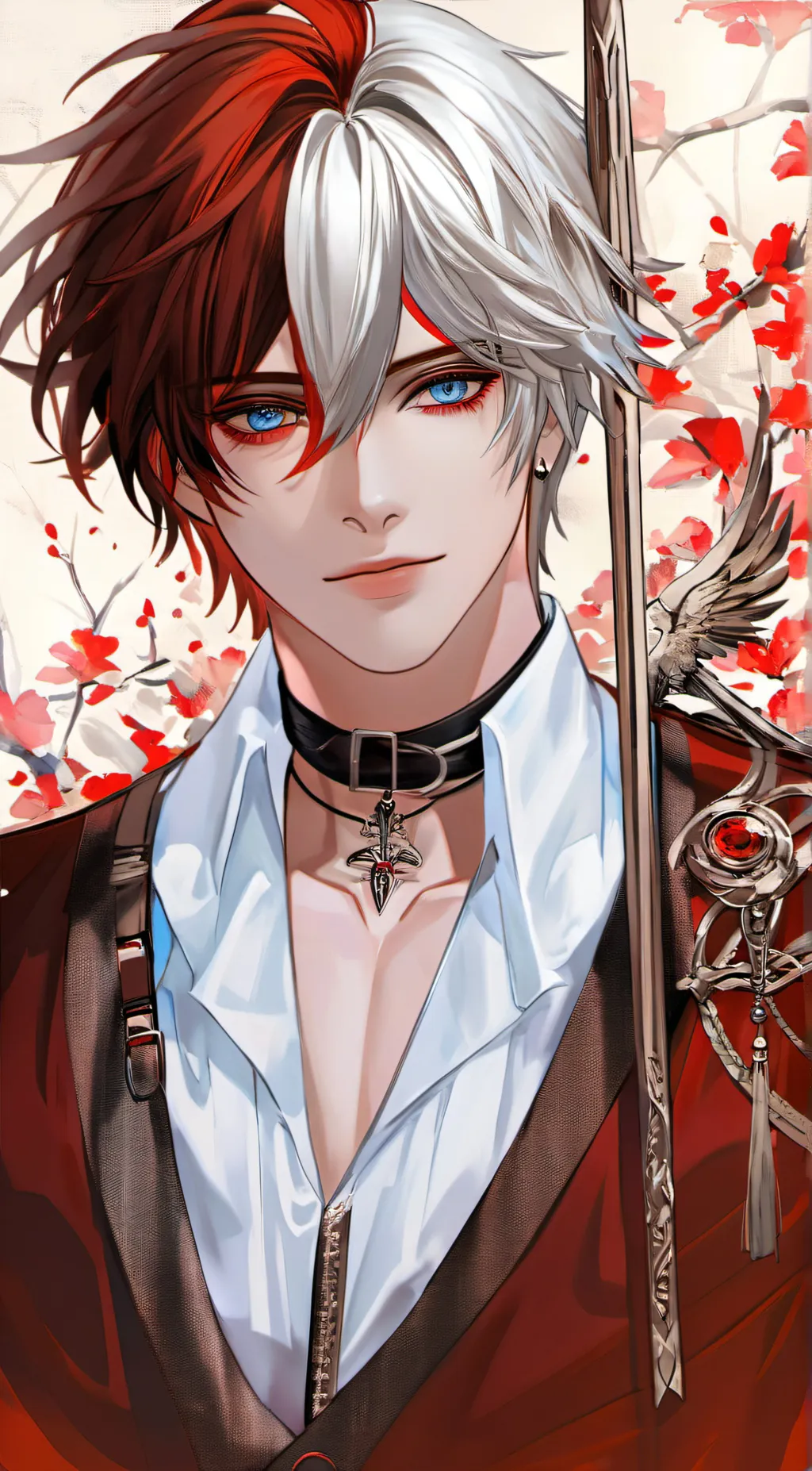 ai character: Todoroki~ background