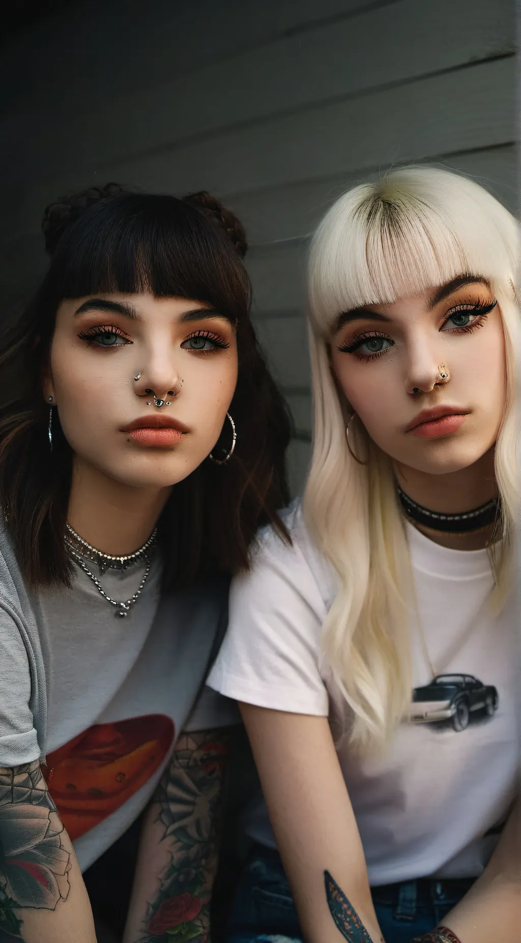 ai character: Zayla and Kayla  background