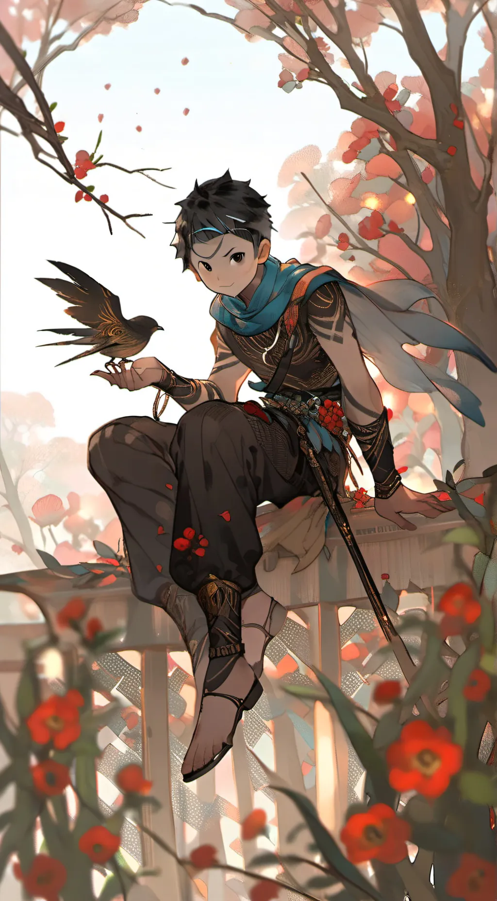 ai character: Kai background