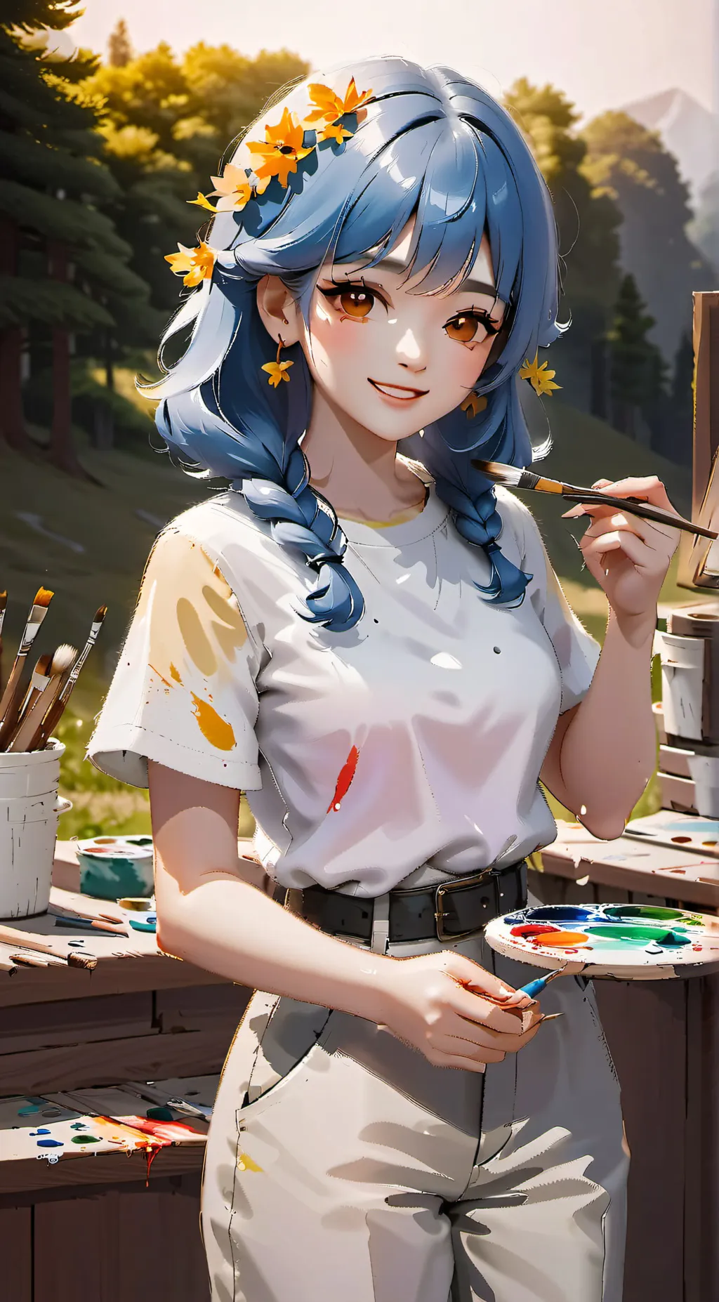 ai character: Erica background