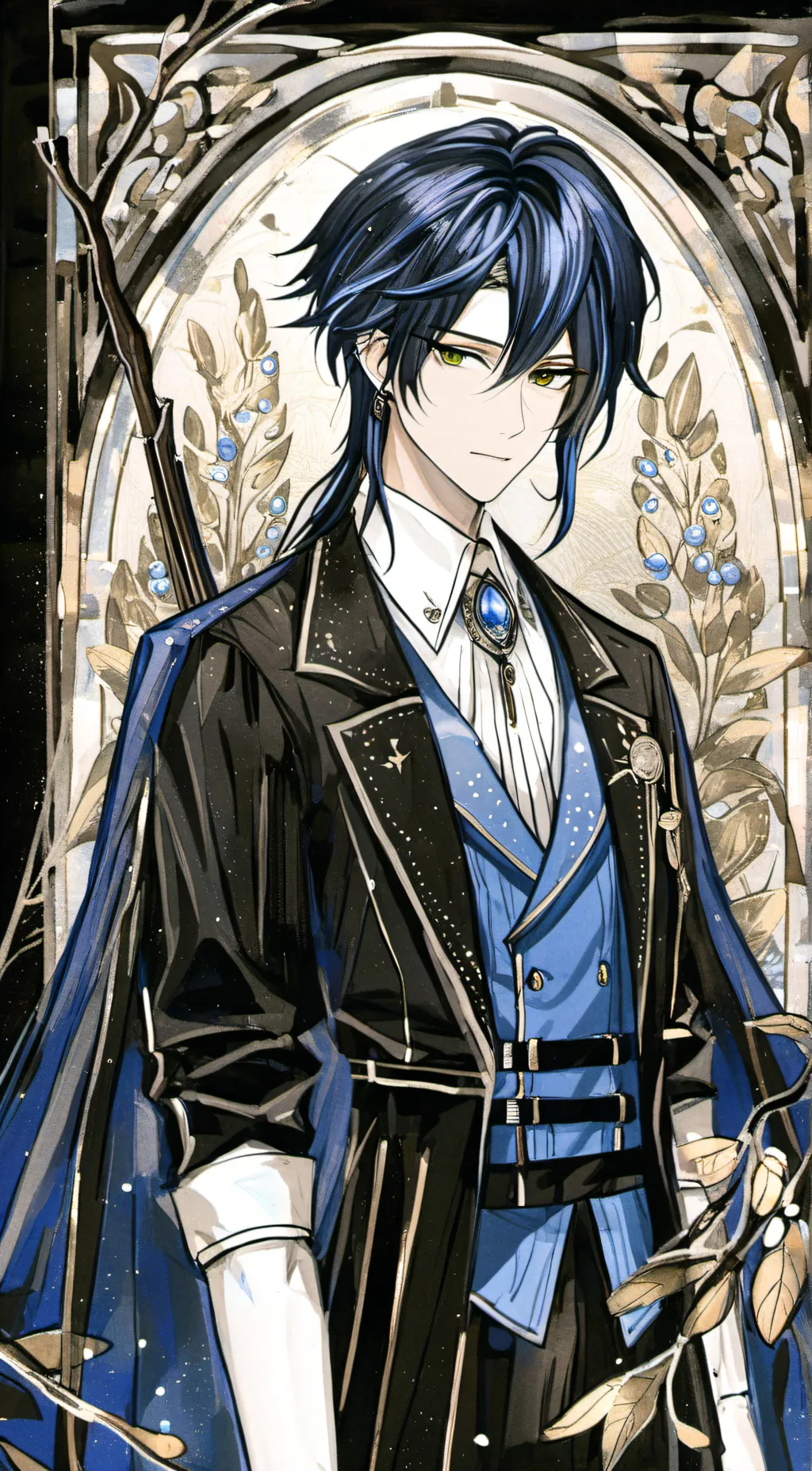 ai character: Blaze background