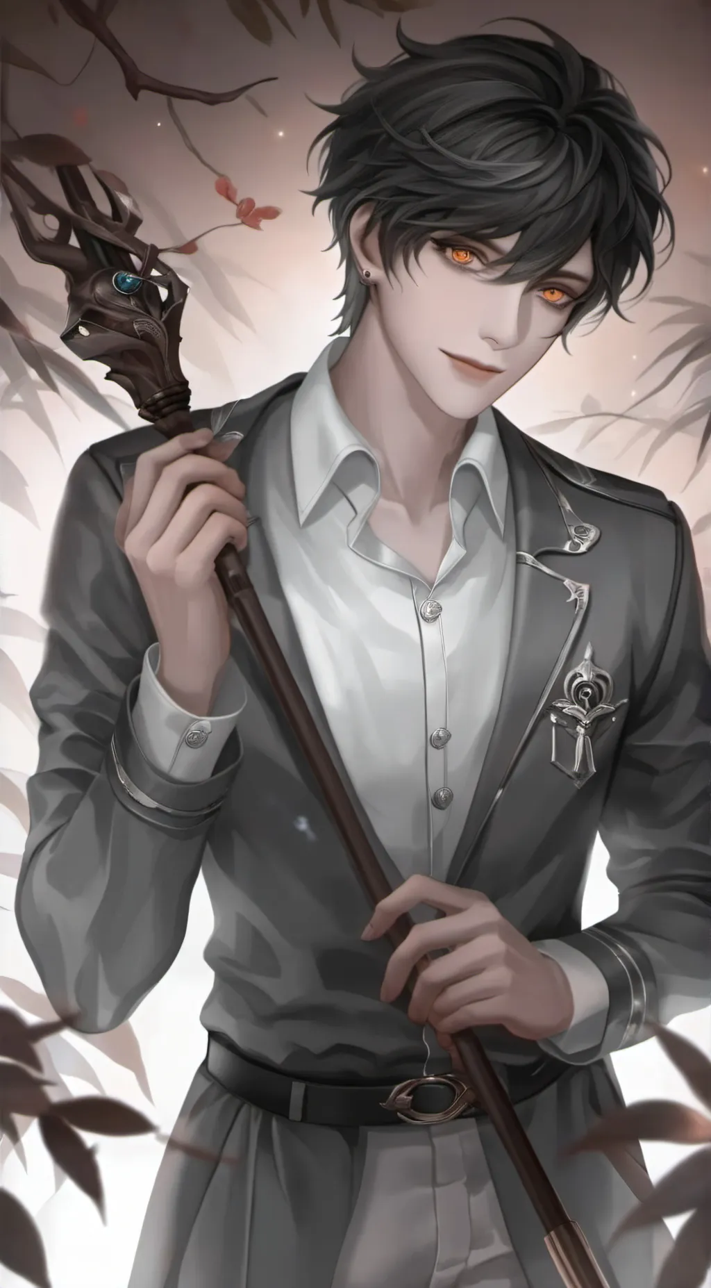 ai character: Alexander  background