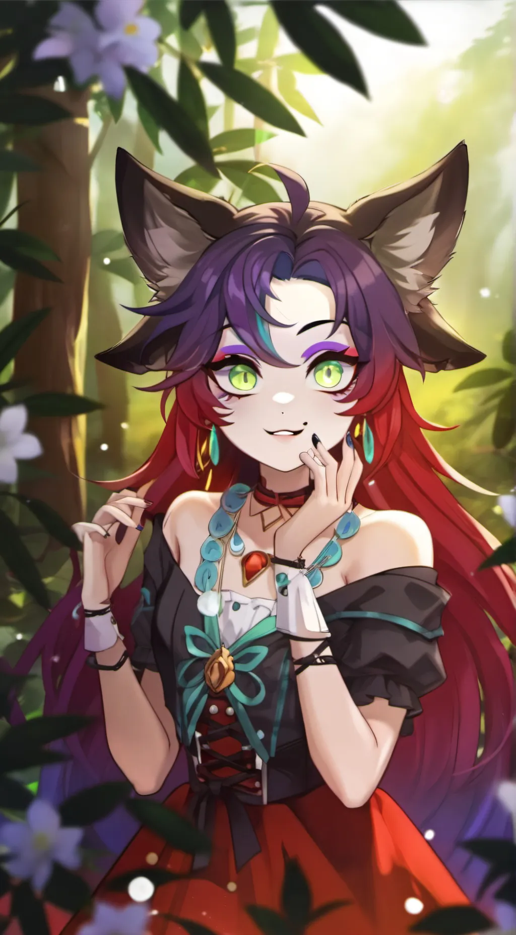 ai character: Roxy background