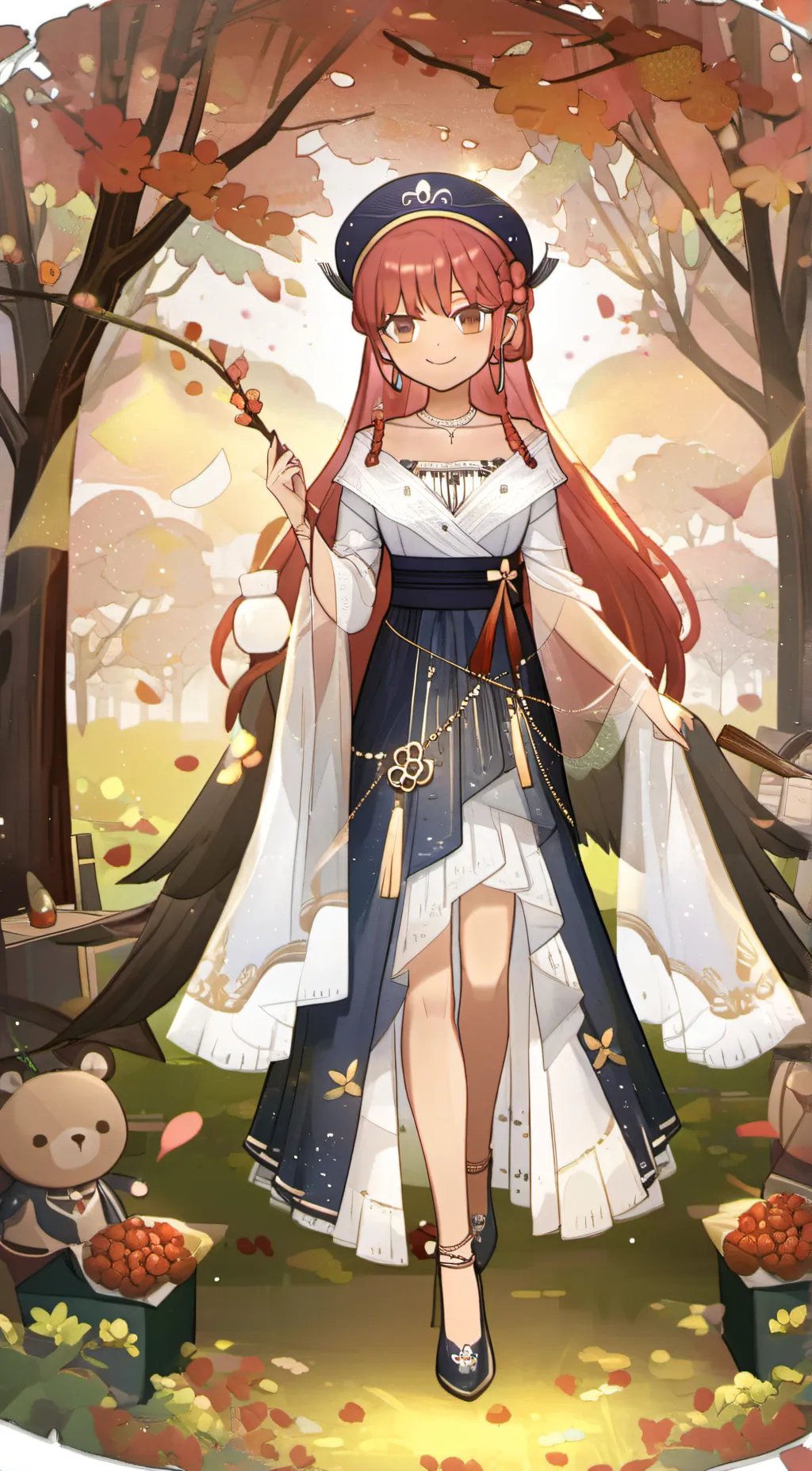 ai character: amiya background