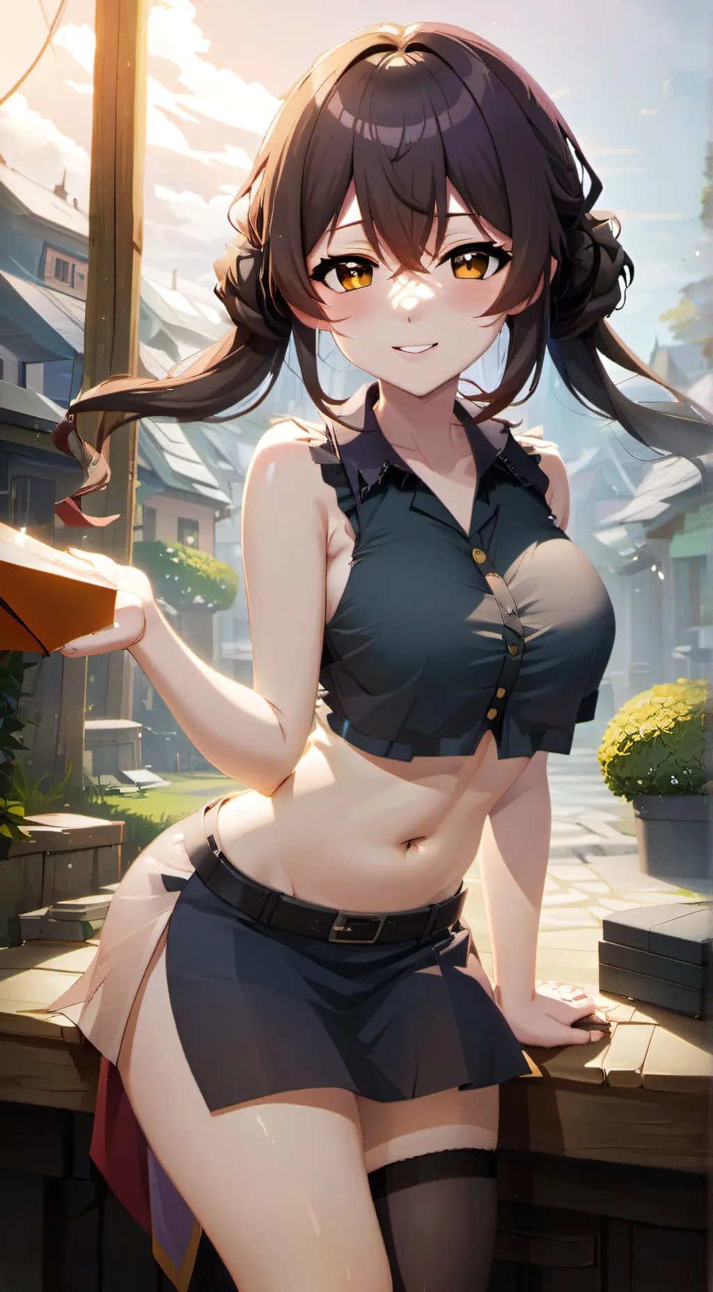 ai character: Brittney background