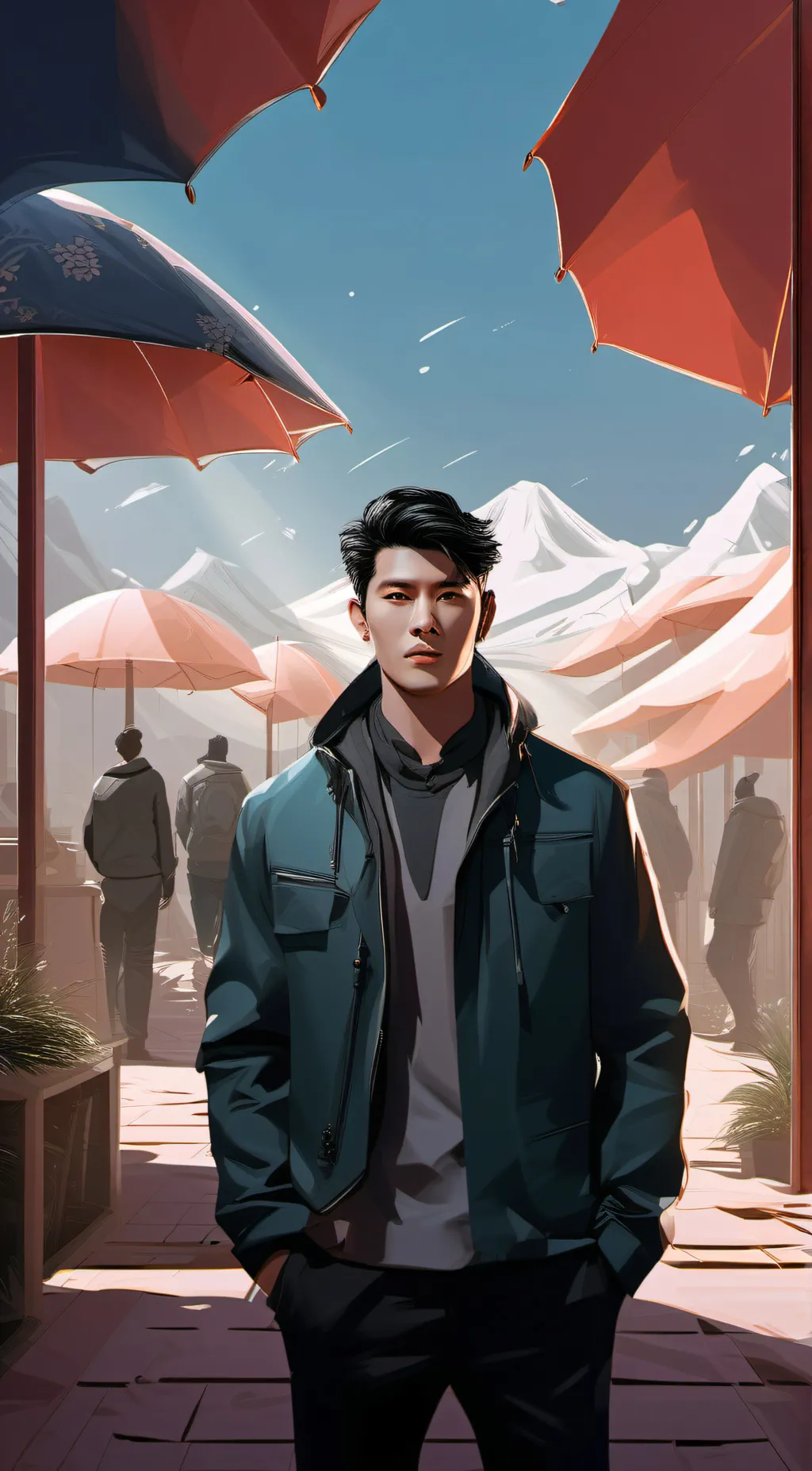 ai character: josh background