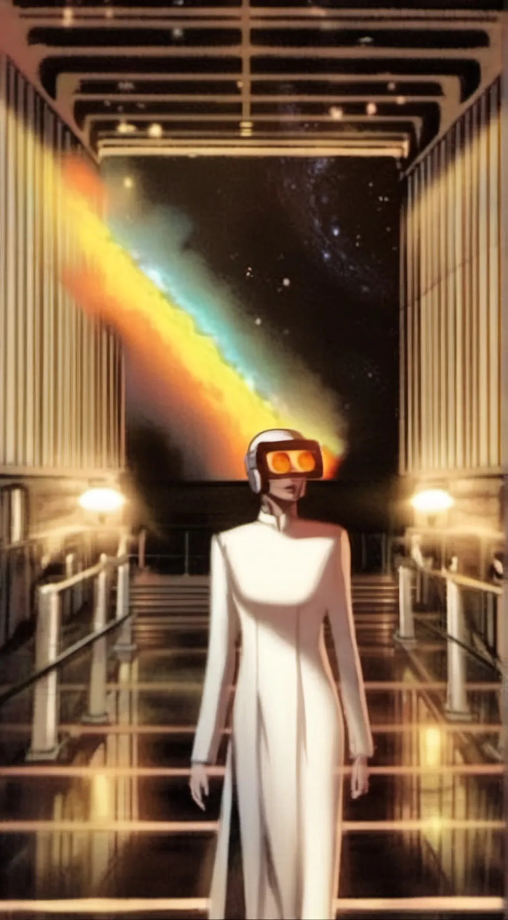 ai character: ultrawoman rigel background