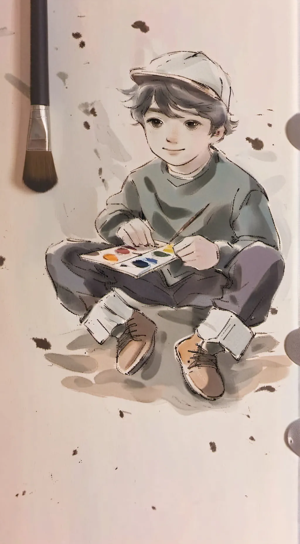 Talkie AI - Chat with Water colorboy 