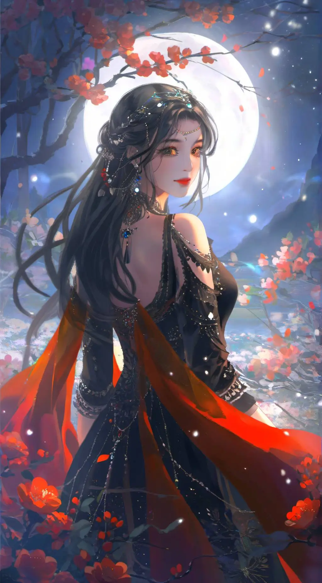 ai character: Aria background