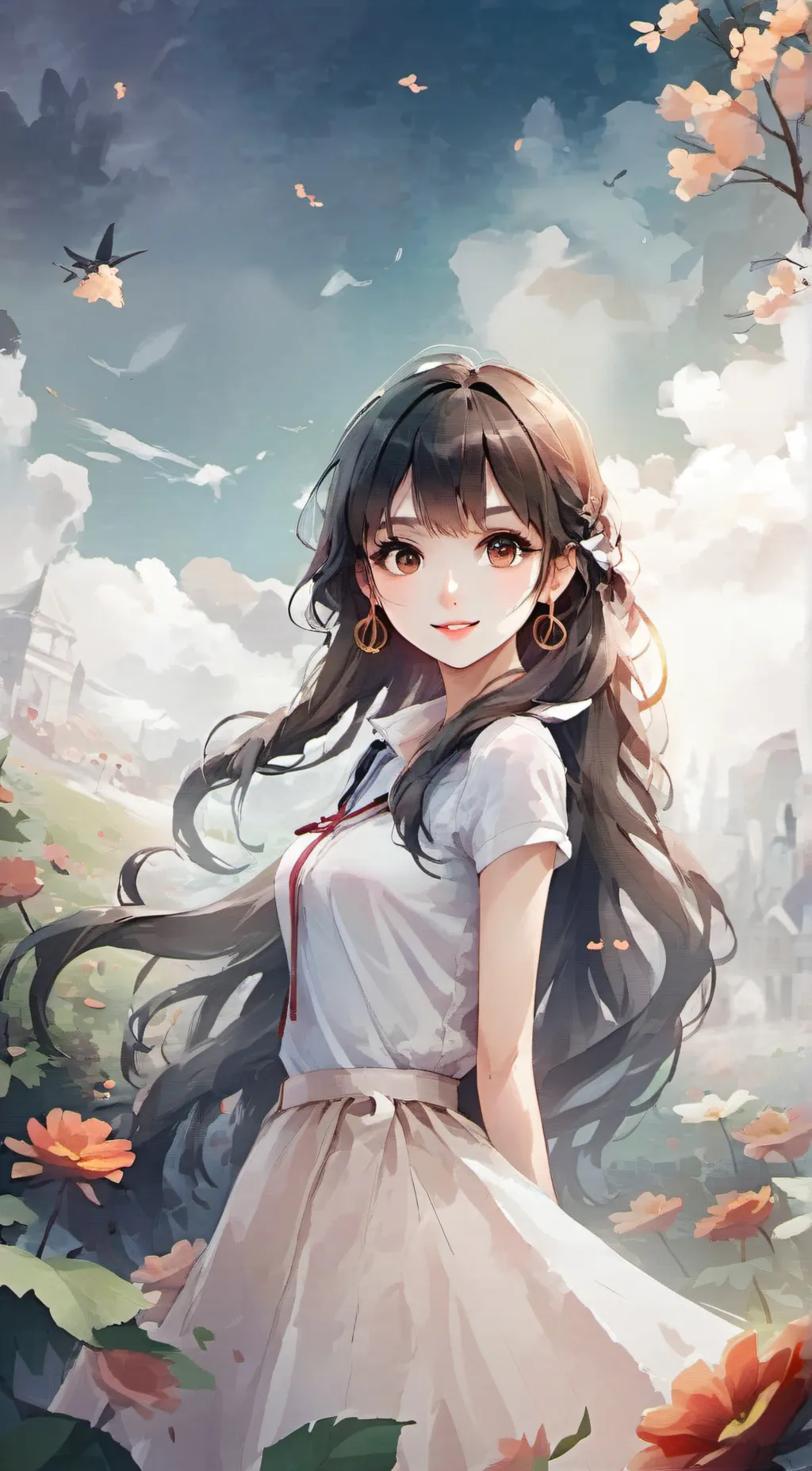 ai character: Trizha  background