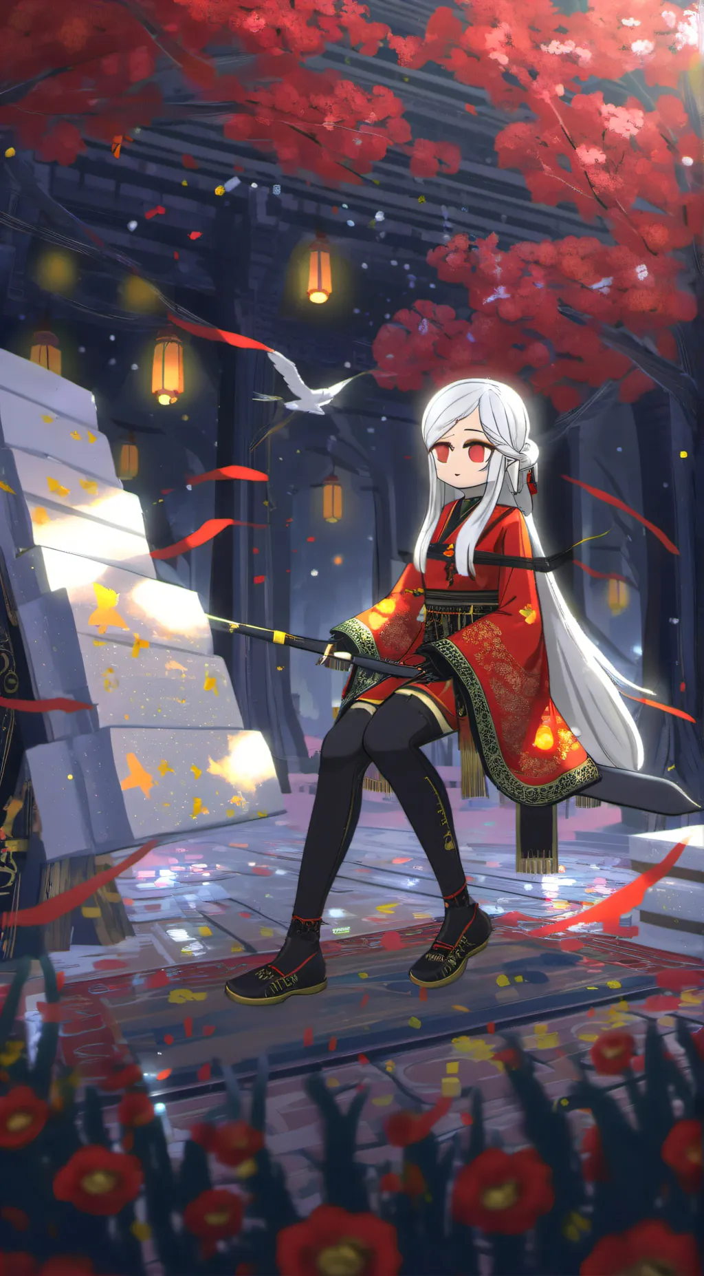 ai character: Inia background