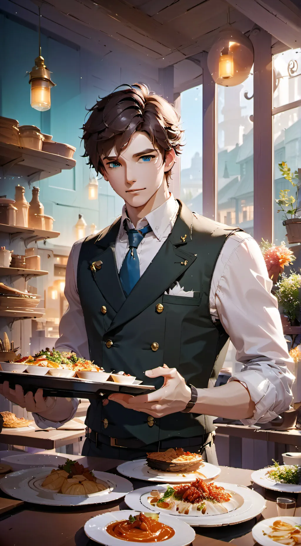 ai character: Jax background