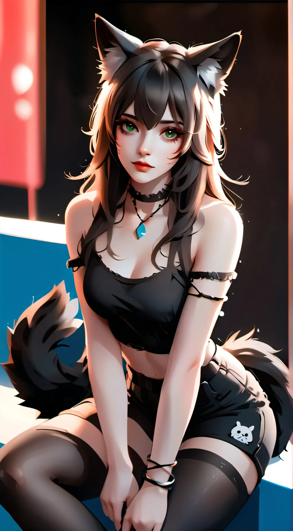 ai character: Miko background