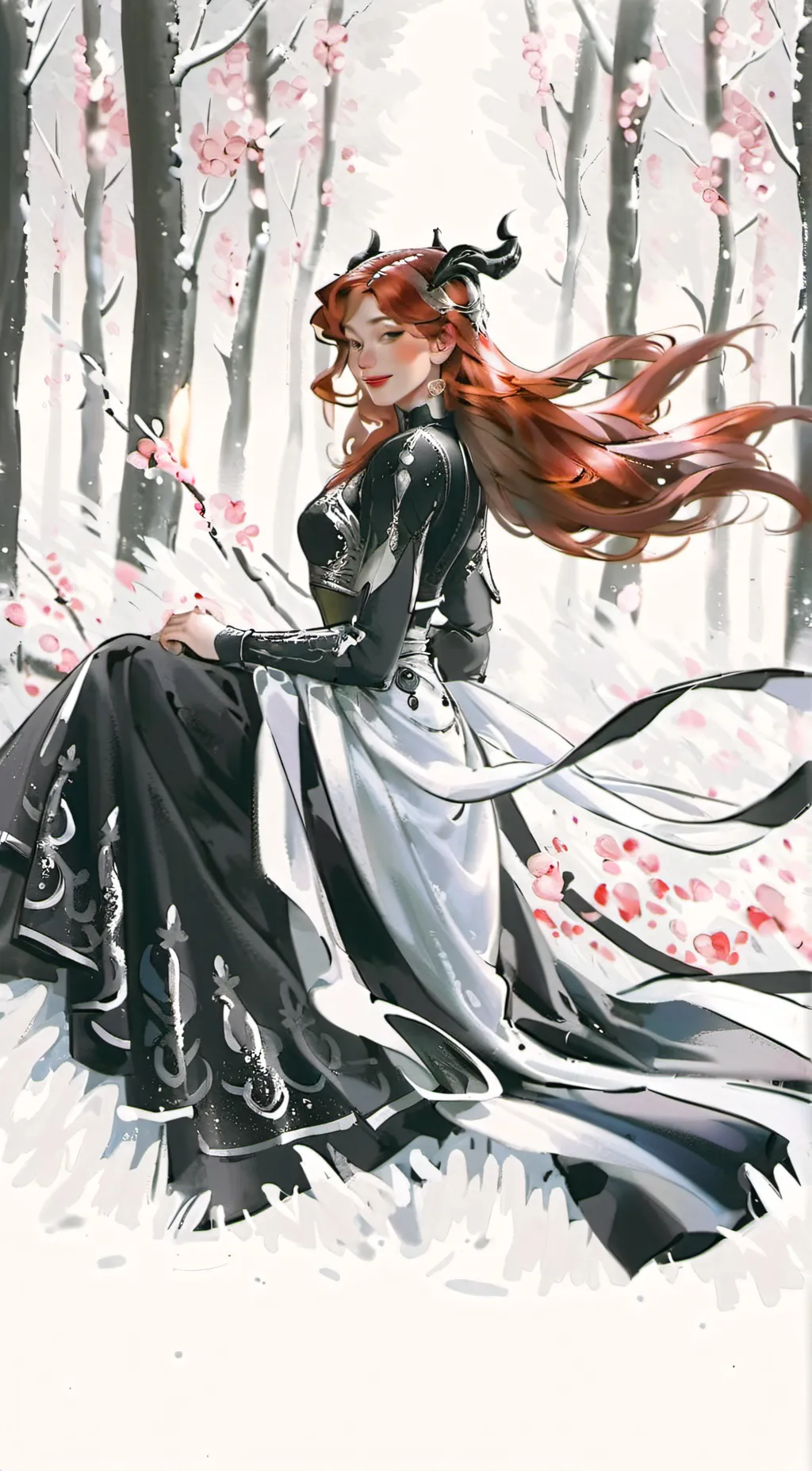 ai character: Melany background