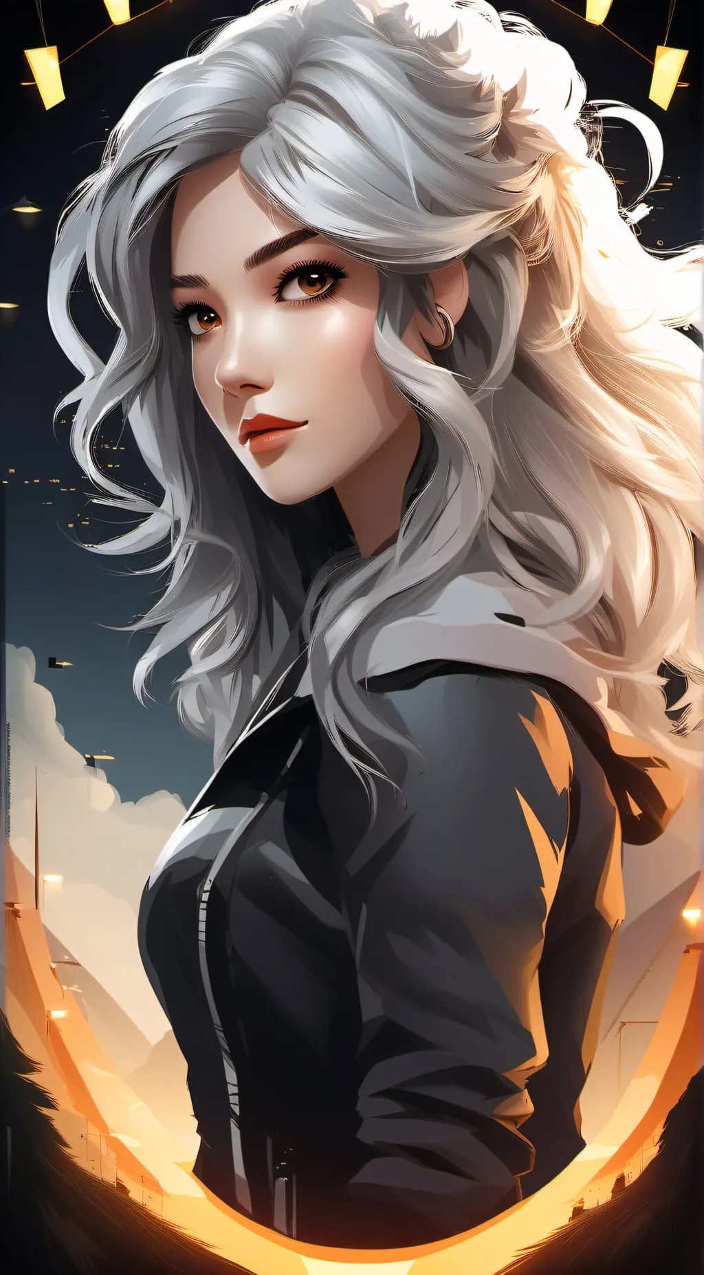 ai character: Angela background