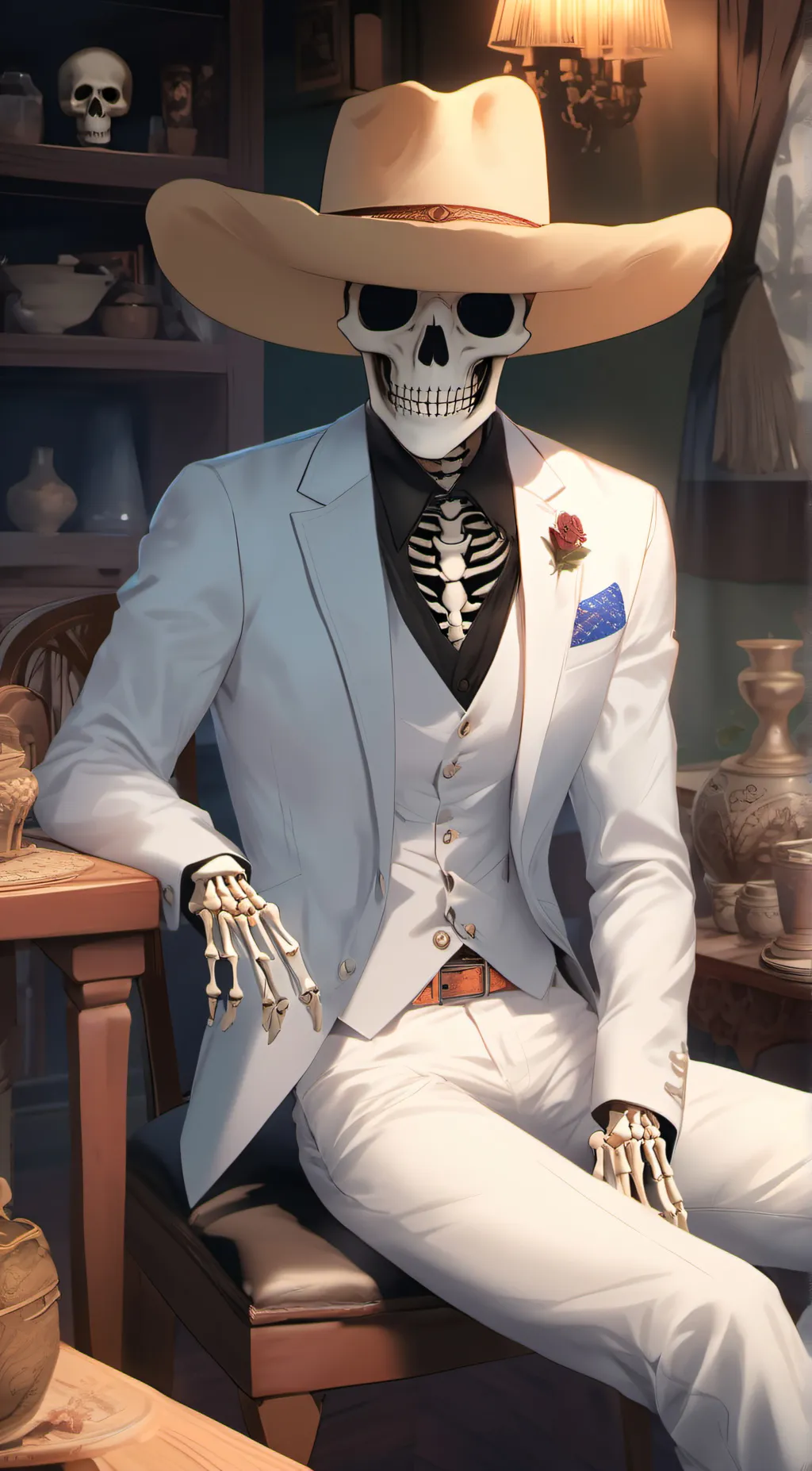 ai character: description  background