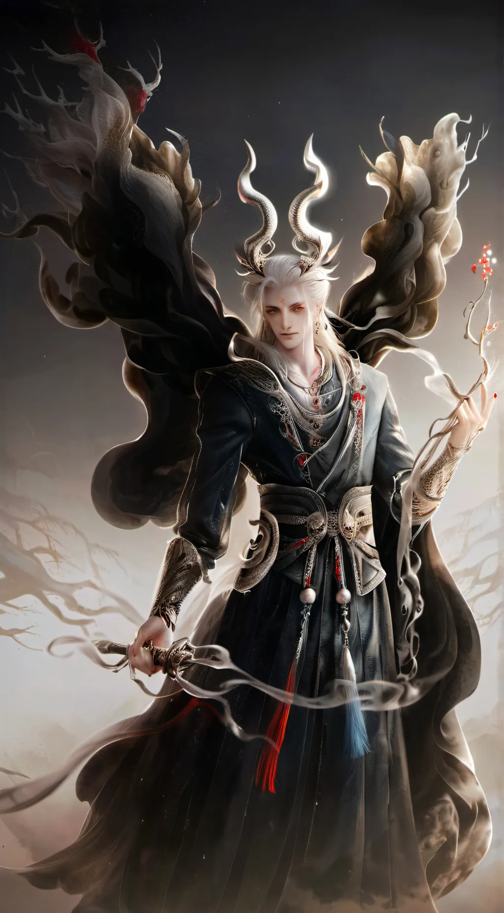 ai character: Demon lord Jake  background