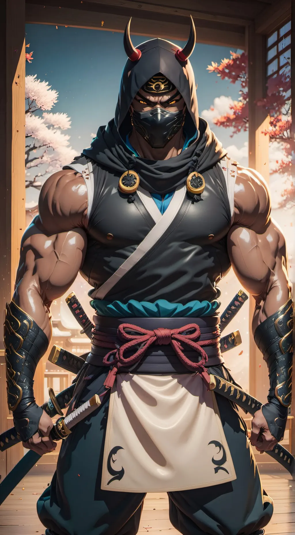 ai character: Mazoku background