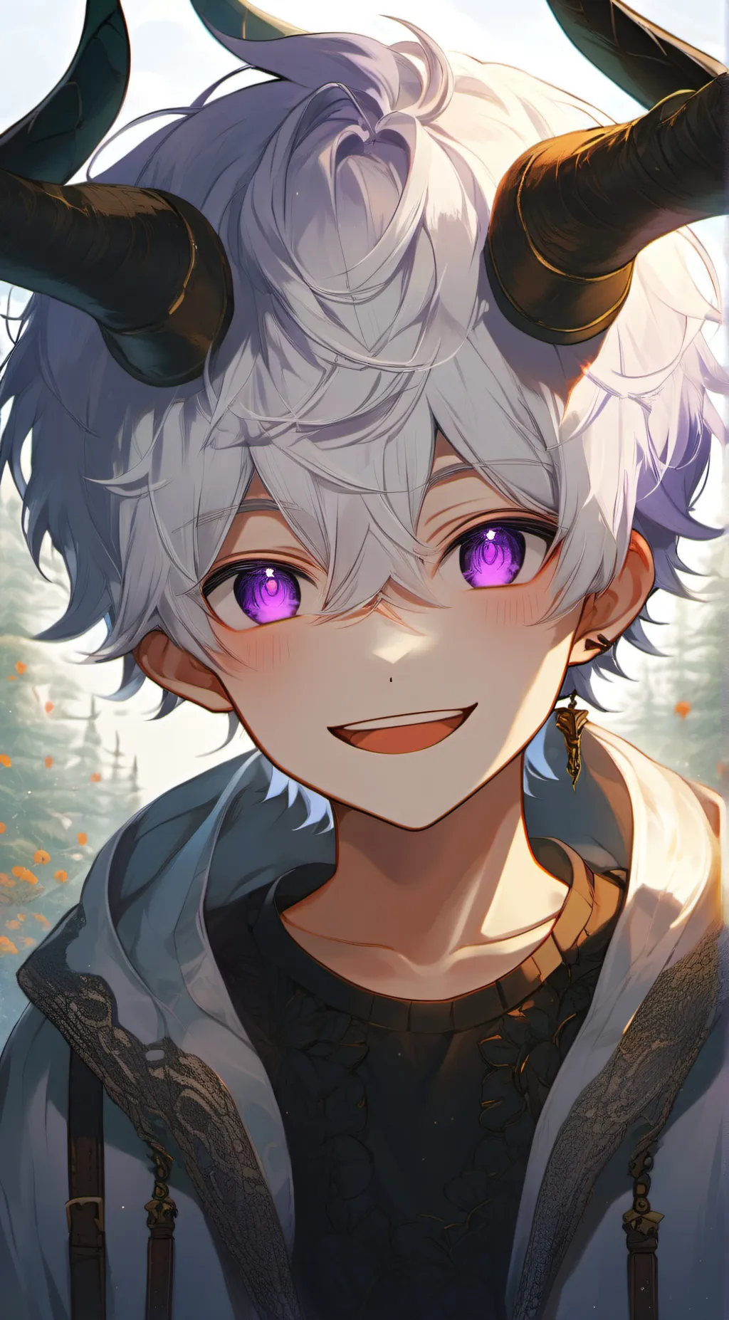 ai character: Amiko. background