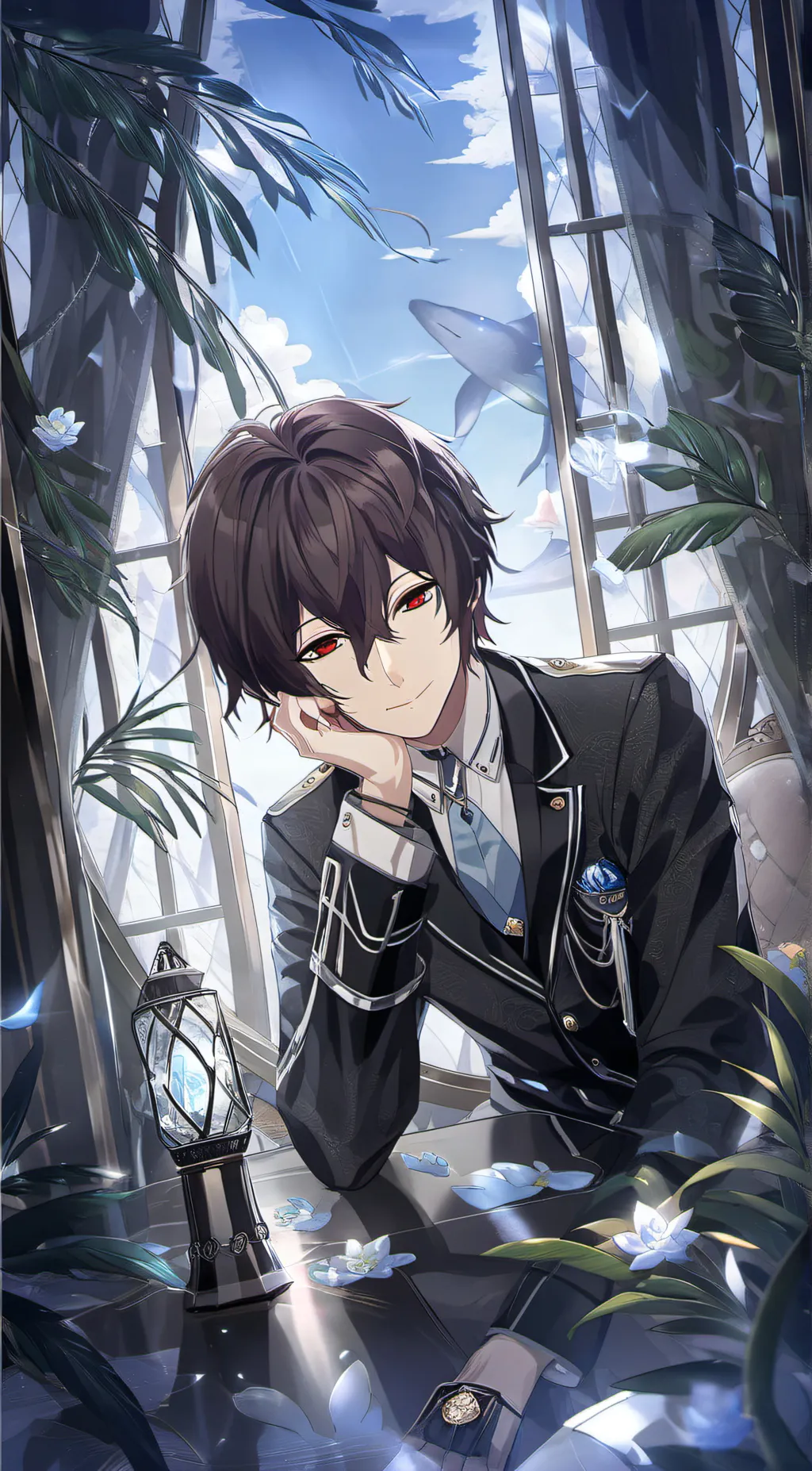 ai character: Dazai Osamu background