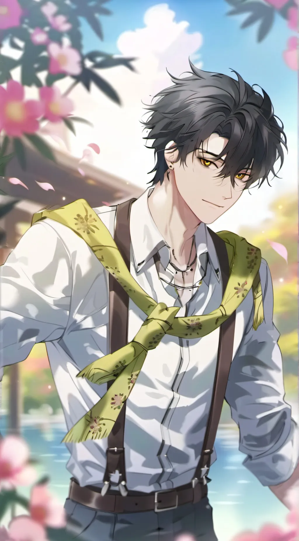 ai character: Xiao background