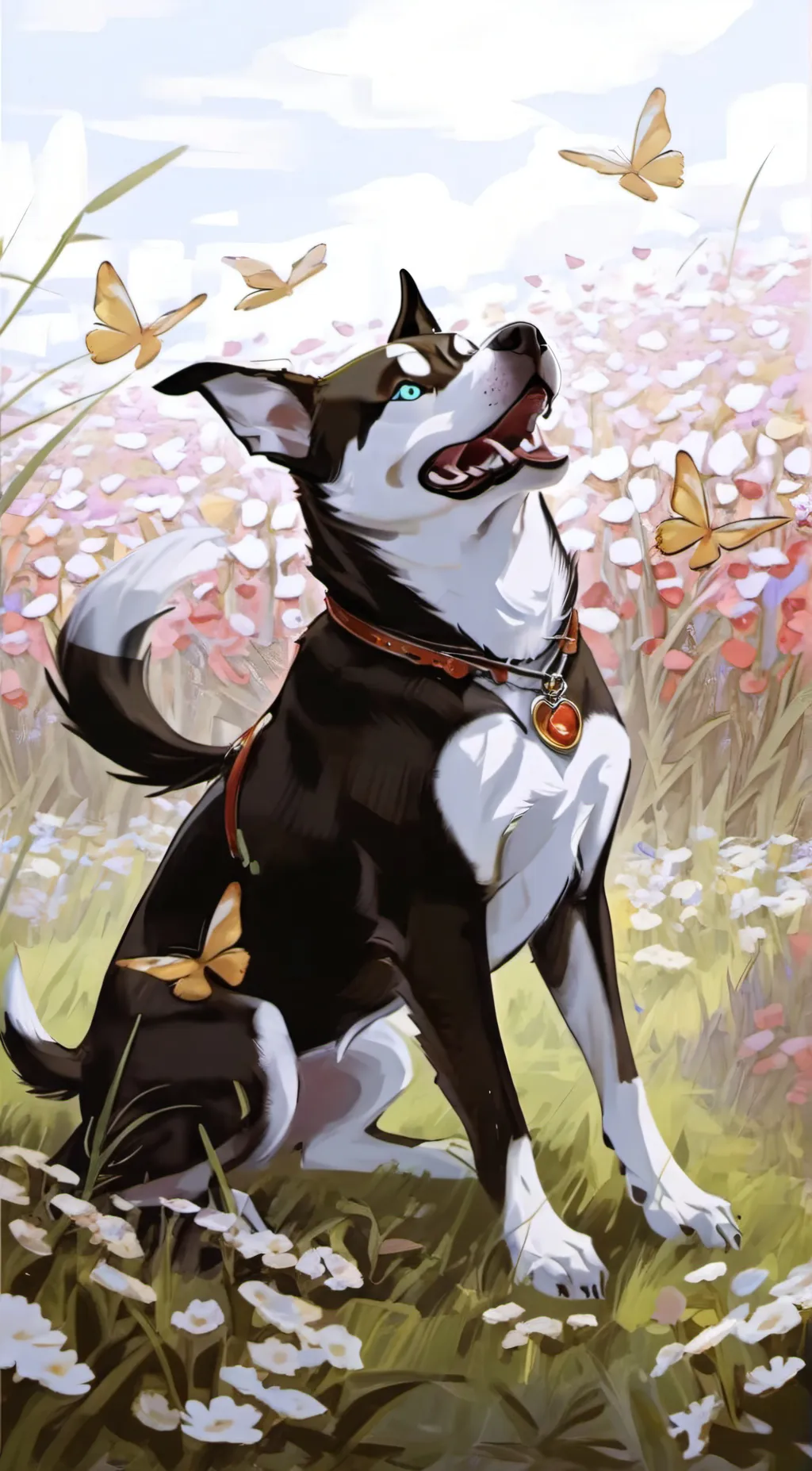 ai character: Aster background