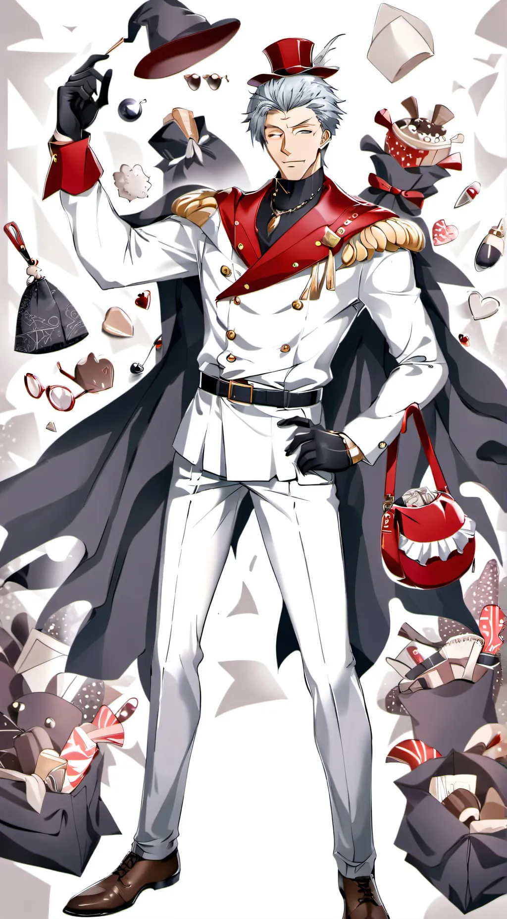 ai character: Fungus background