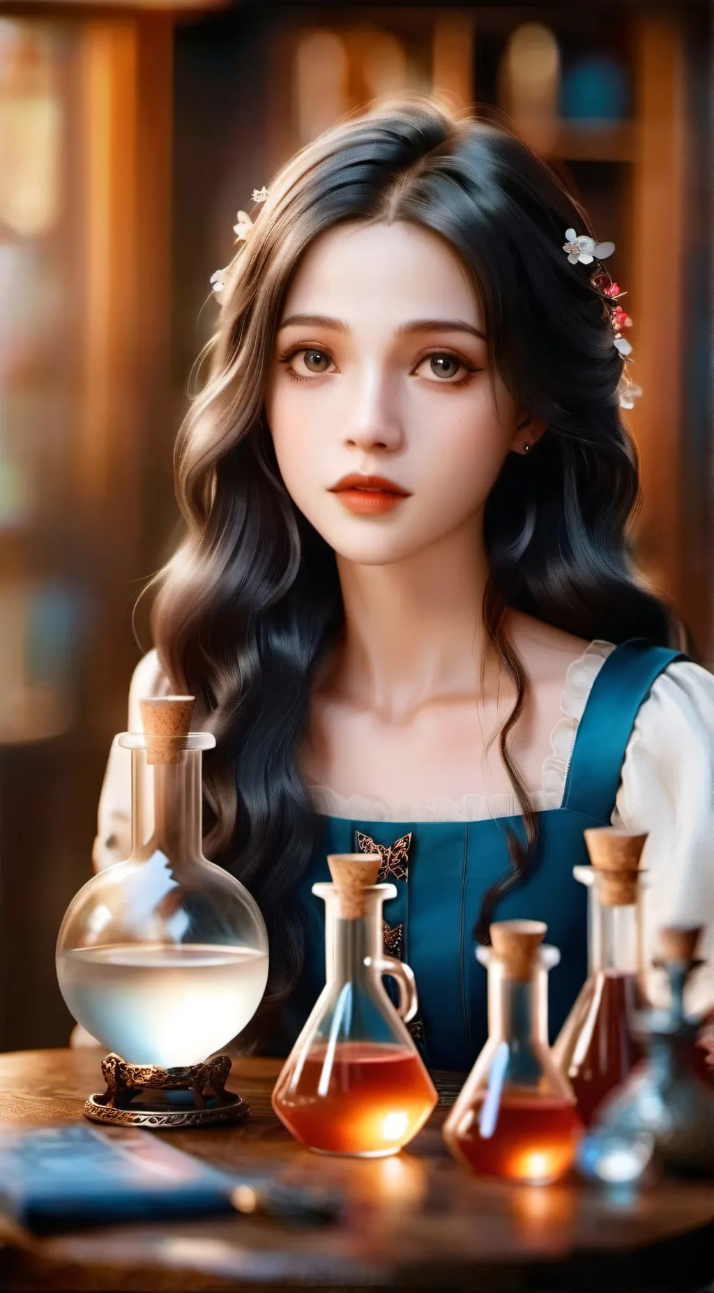 ai character: 🌅🌼Aria🌼🌅 background