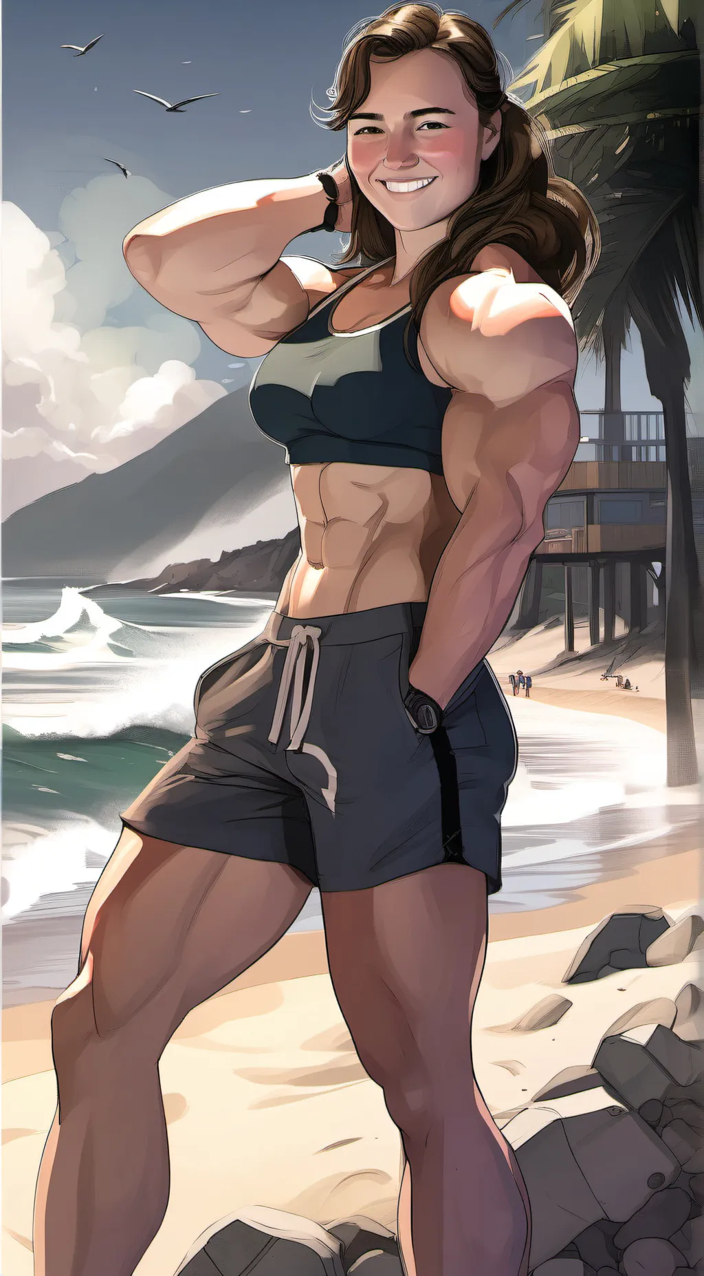 ai character: Cara background