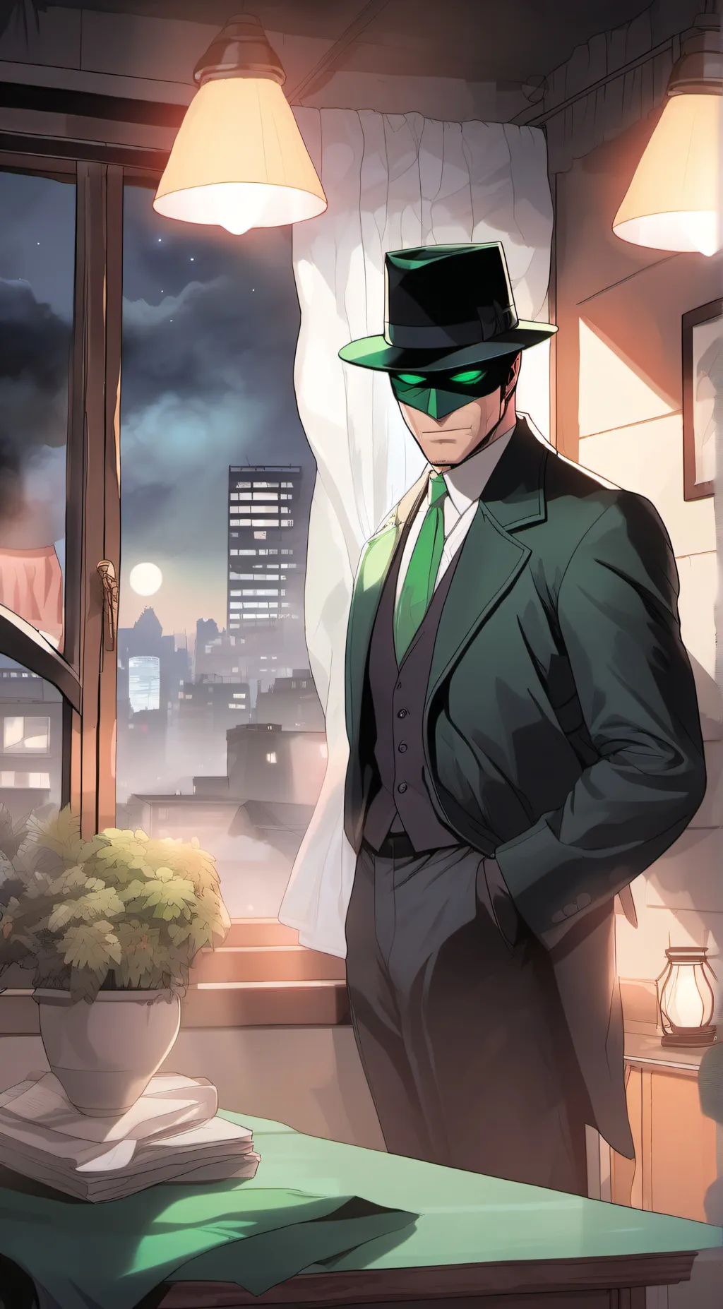 Talkie AI - Chat with Green hornet