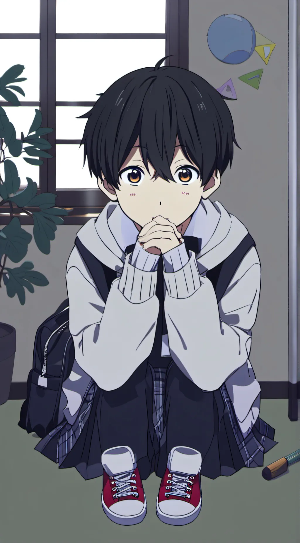 ai character: onwe background