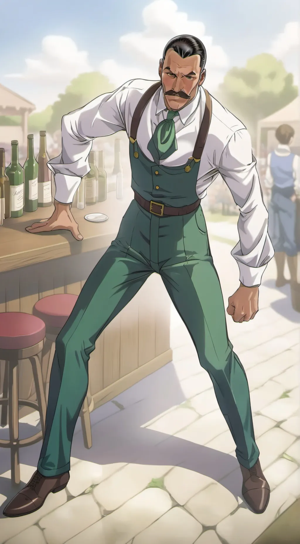 ai character: Carlos  background