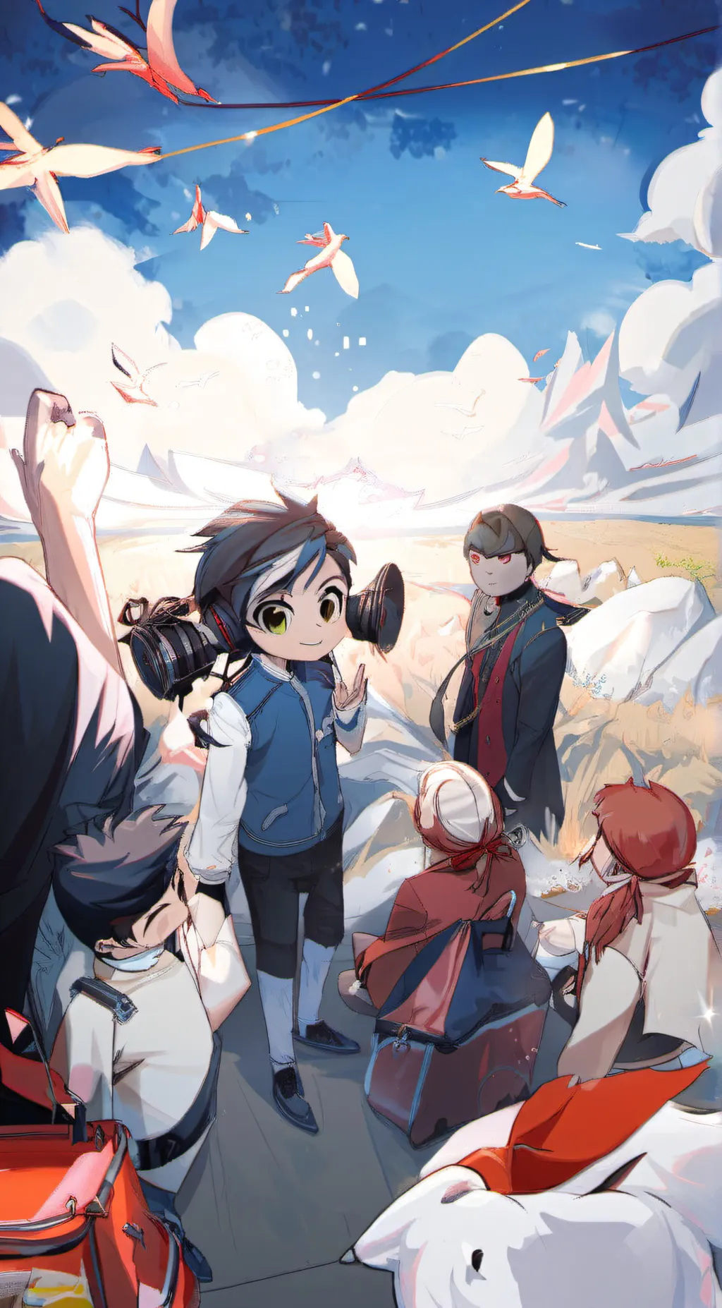 ai character: * Dragon fates * background