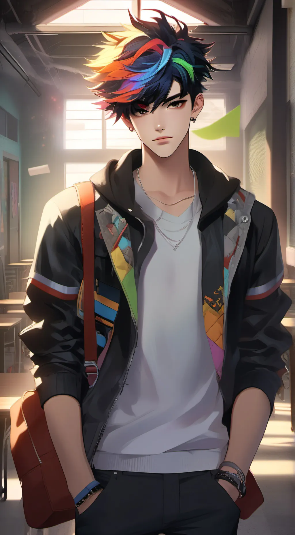ai character: Kai background