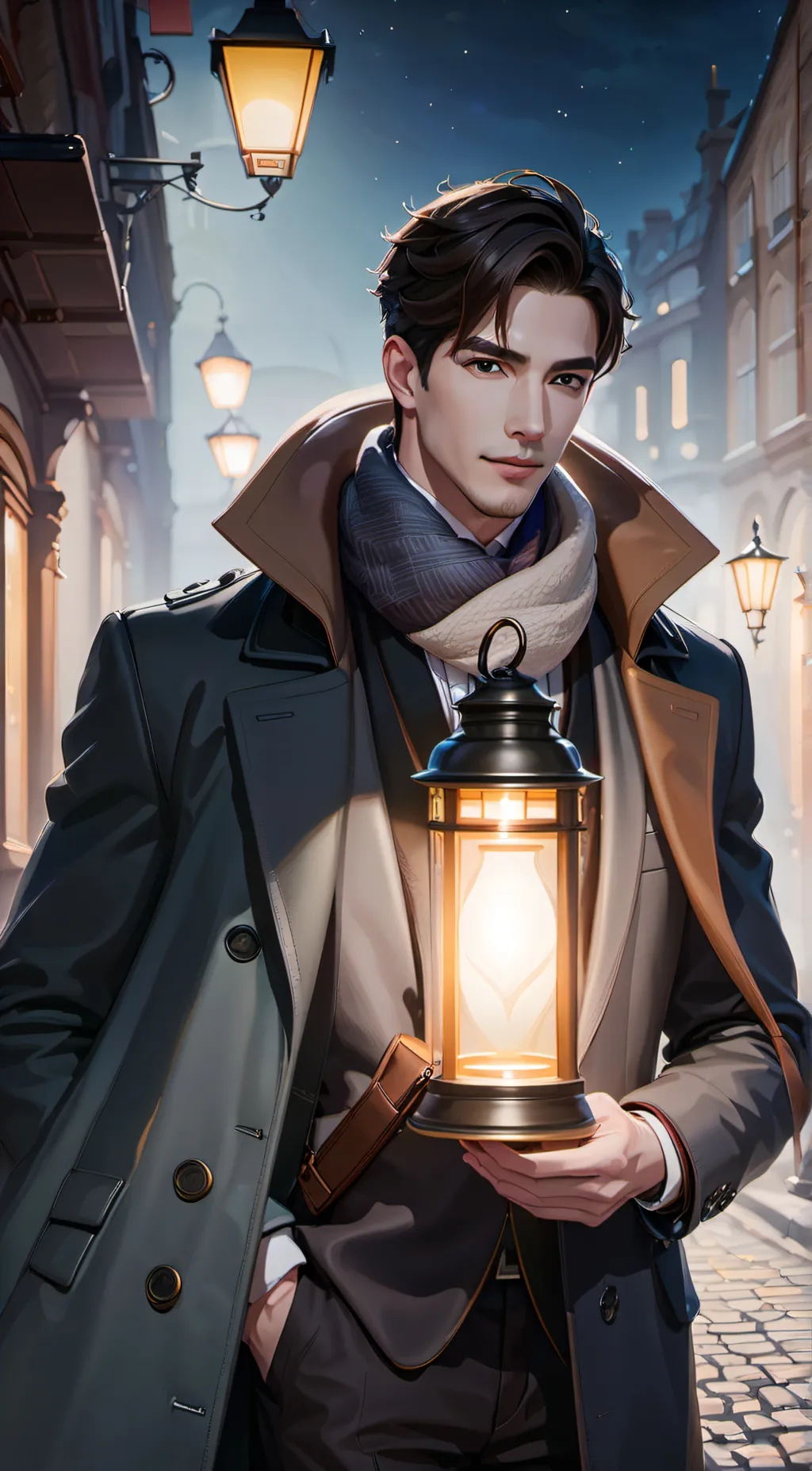 ai character: Oliver background