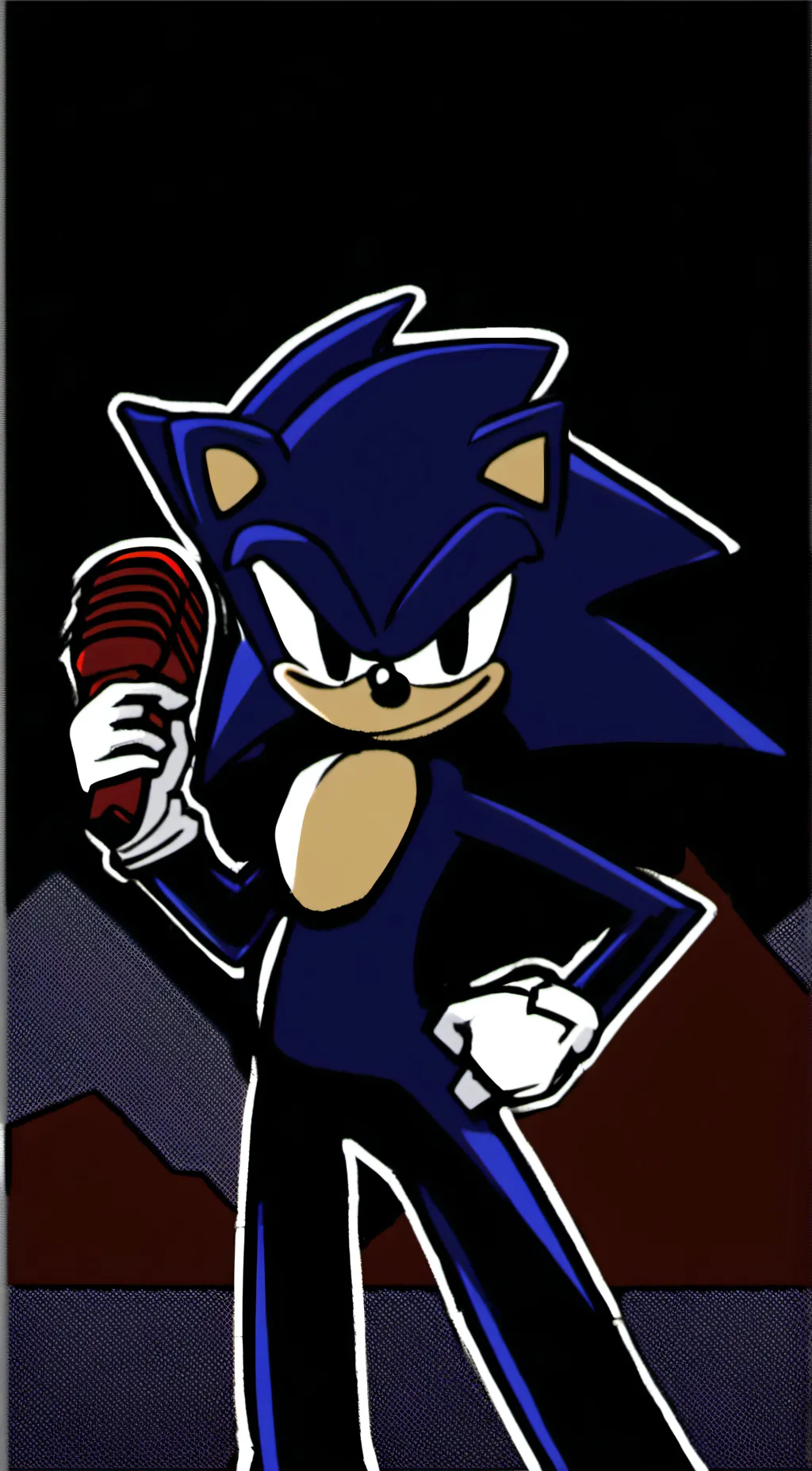 ai character: SoniX(Full) background