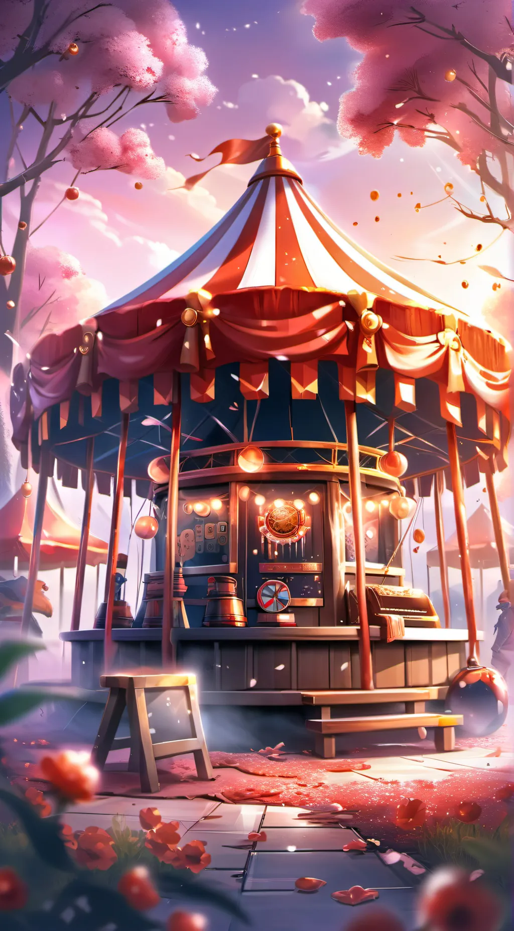 ai character: TADC- sick background