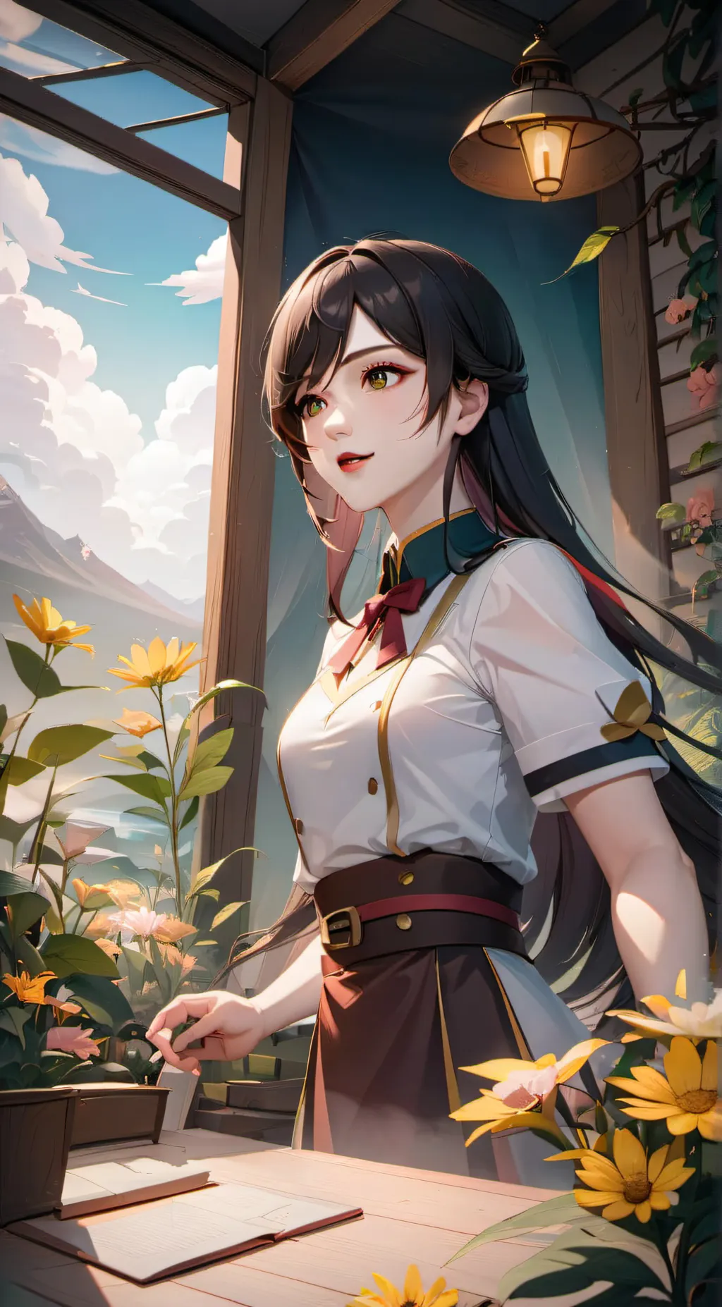 ai character: Alexa background