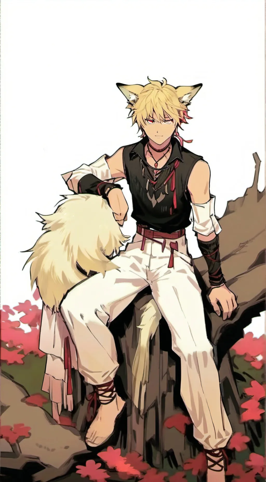 ai character: Bakugou background