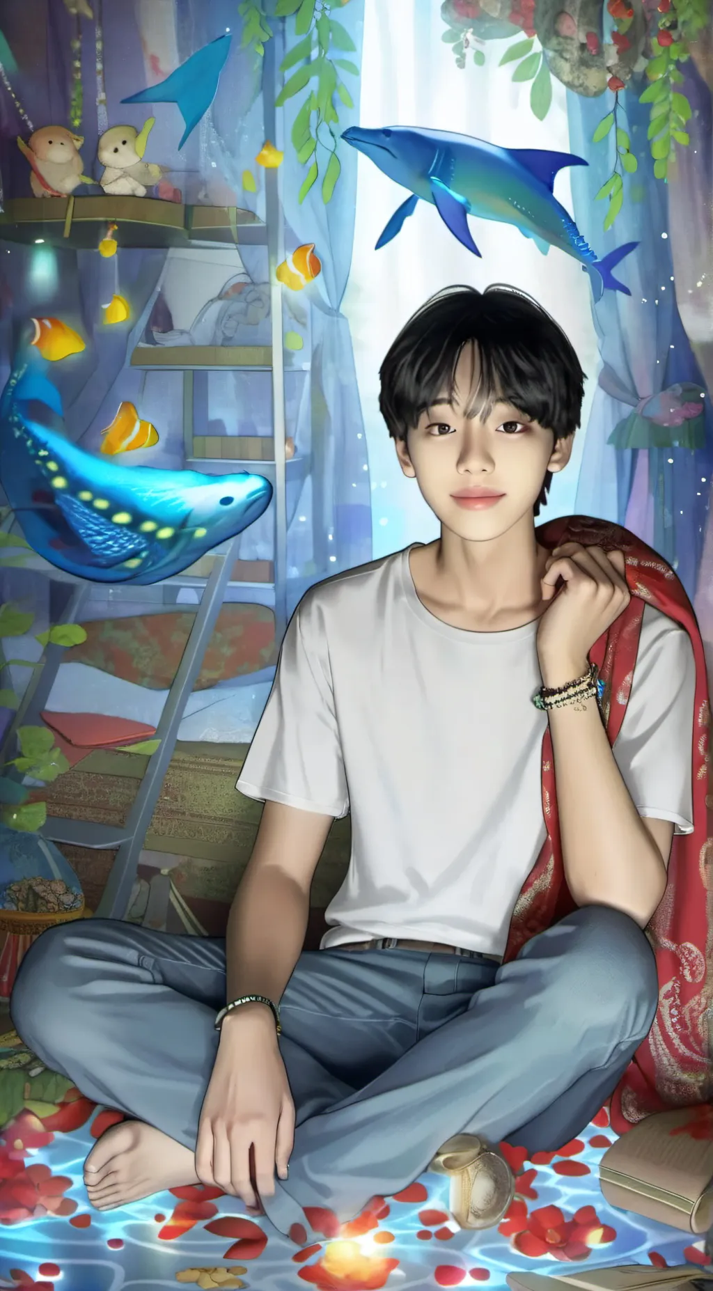 ai character: Kio background