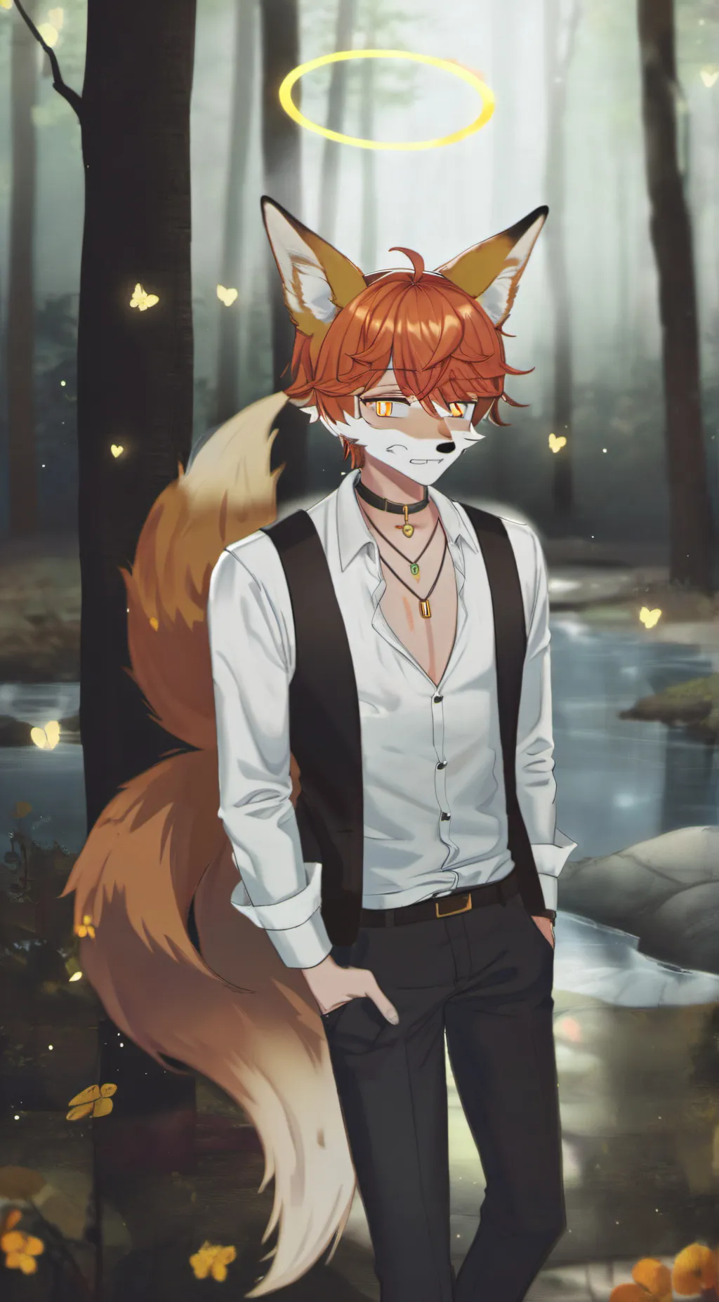 ai character: Noah fox background