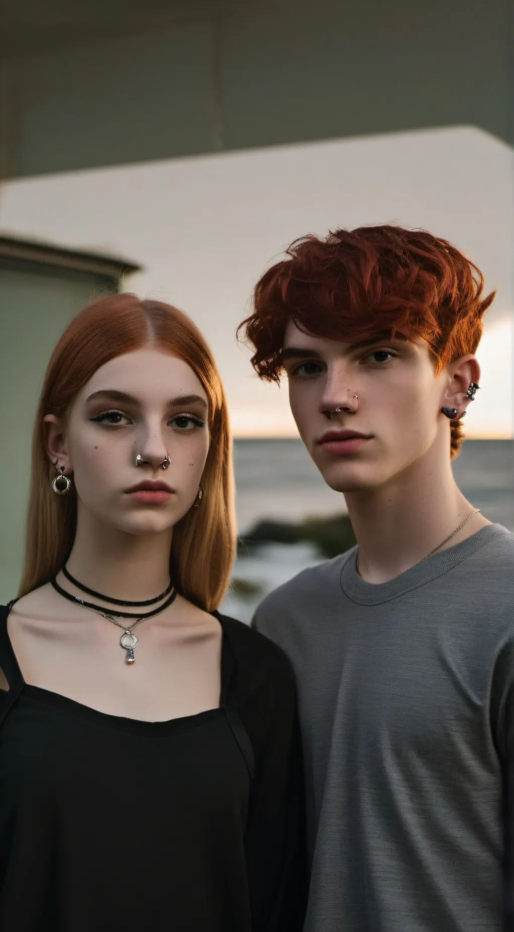 ai character: Zayla and trayvon  background