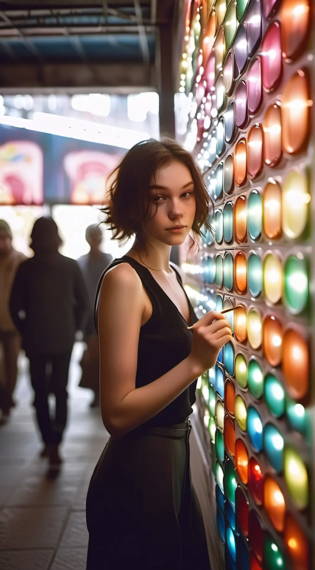 ai character: Aria background