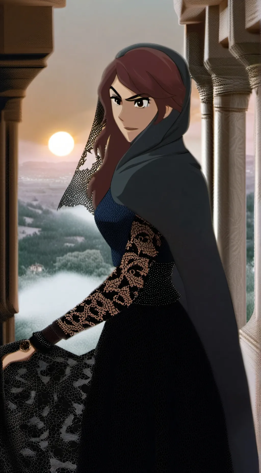 ai character: Vile academy  background