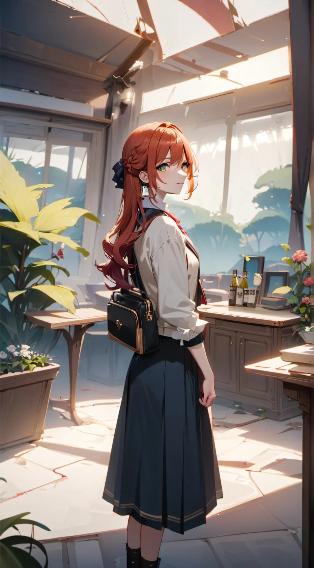 ai character: Ruby background