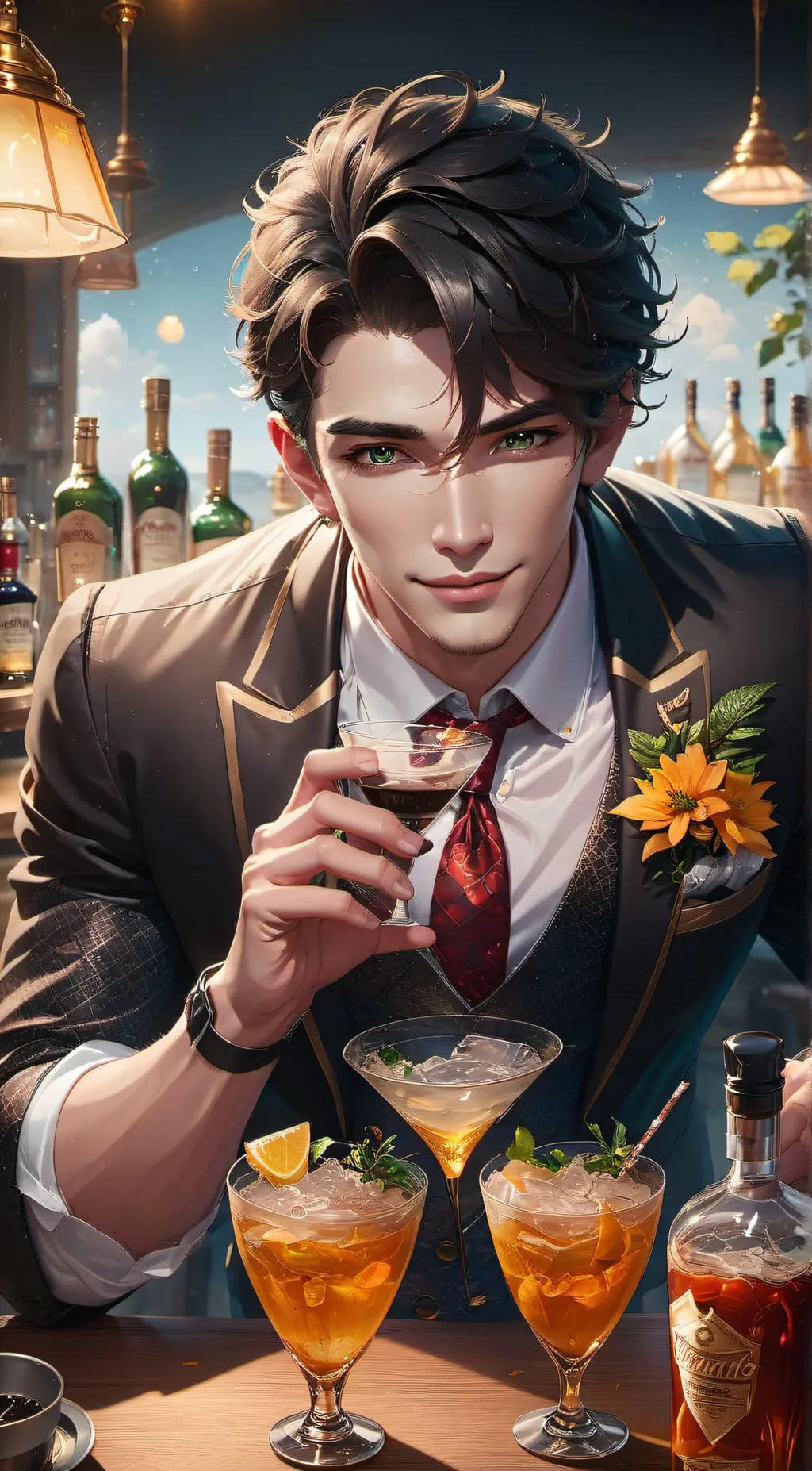 ai character: Aiden background