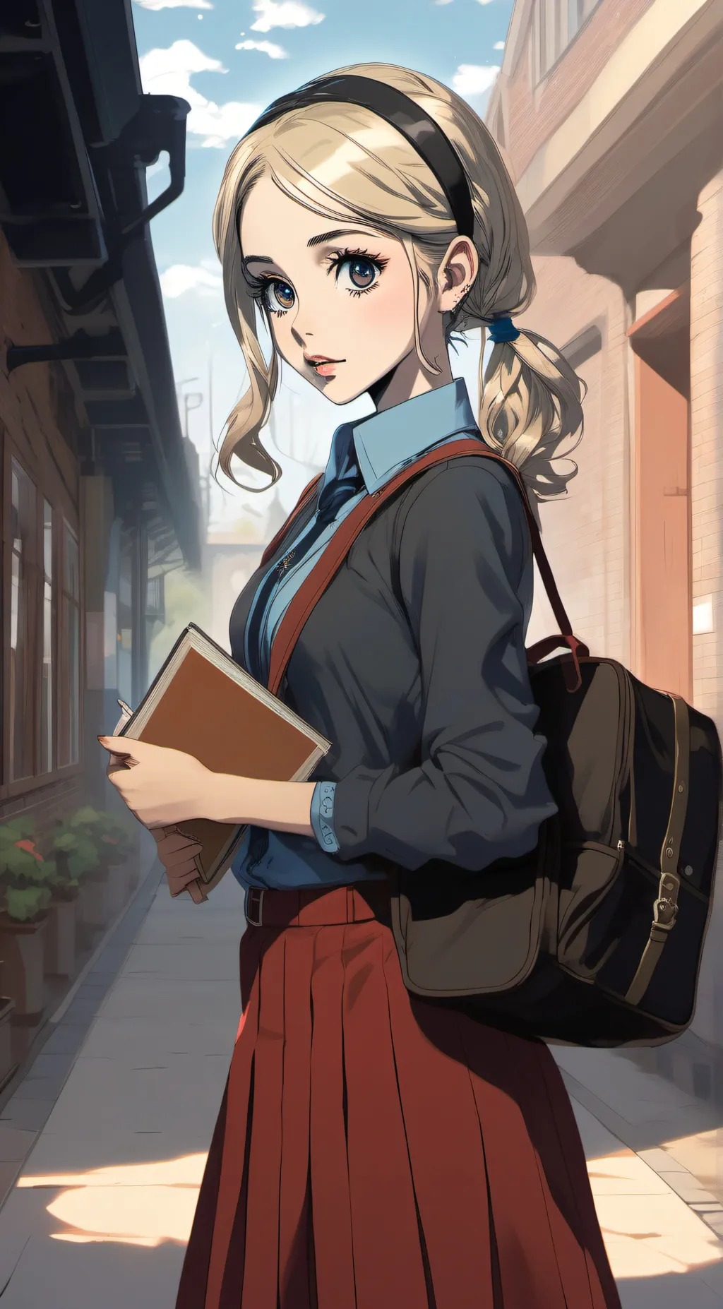 ai character: Sierra  background