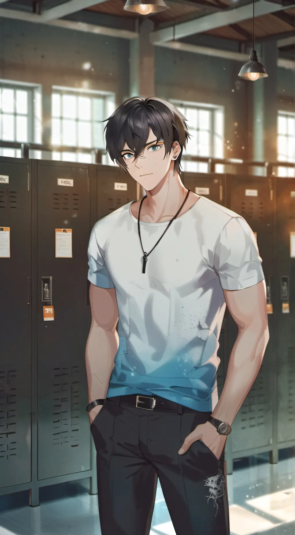 ai character: Ethan background