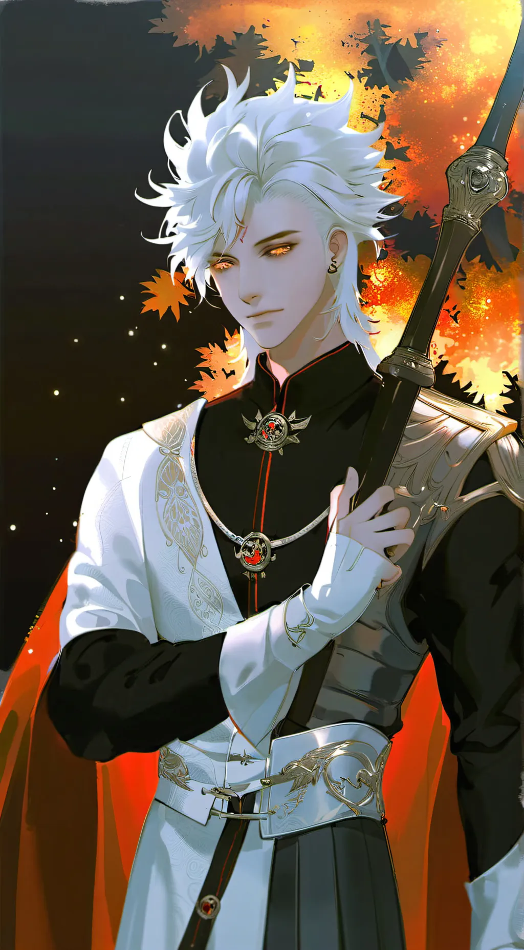 ai character: zen background