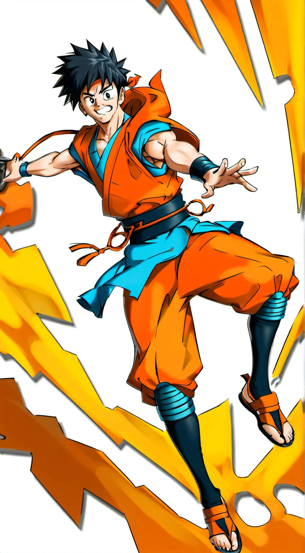 ai character: Goku background